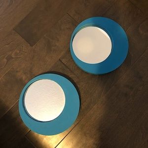2 IKEA Horten Mirrors